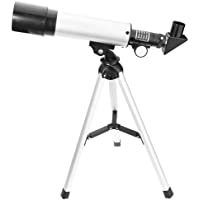 NACATIN Telescopio Astronómico- 90x Zoom HD Telescopio Monocular con Trípode para Exteriores 360x50mm Refractor…